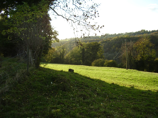 Toadsmoor Valley in the autumn